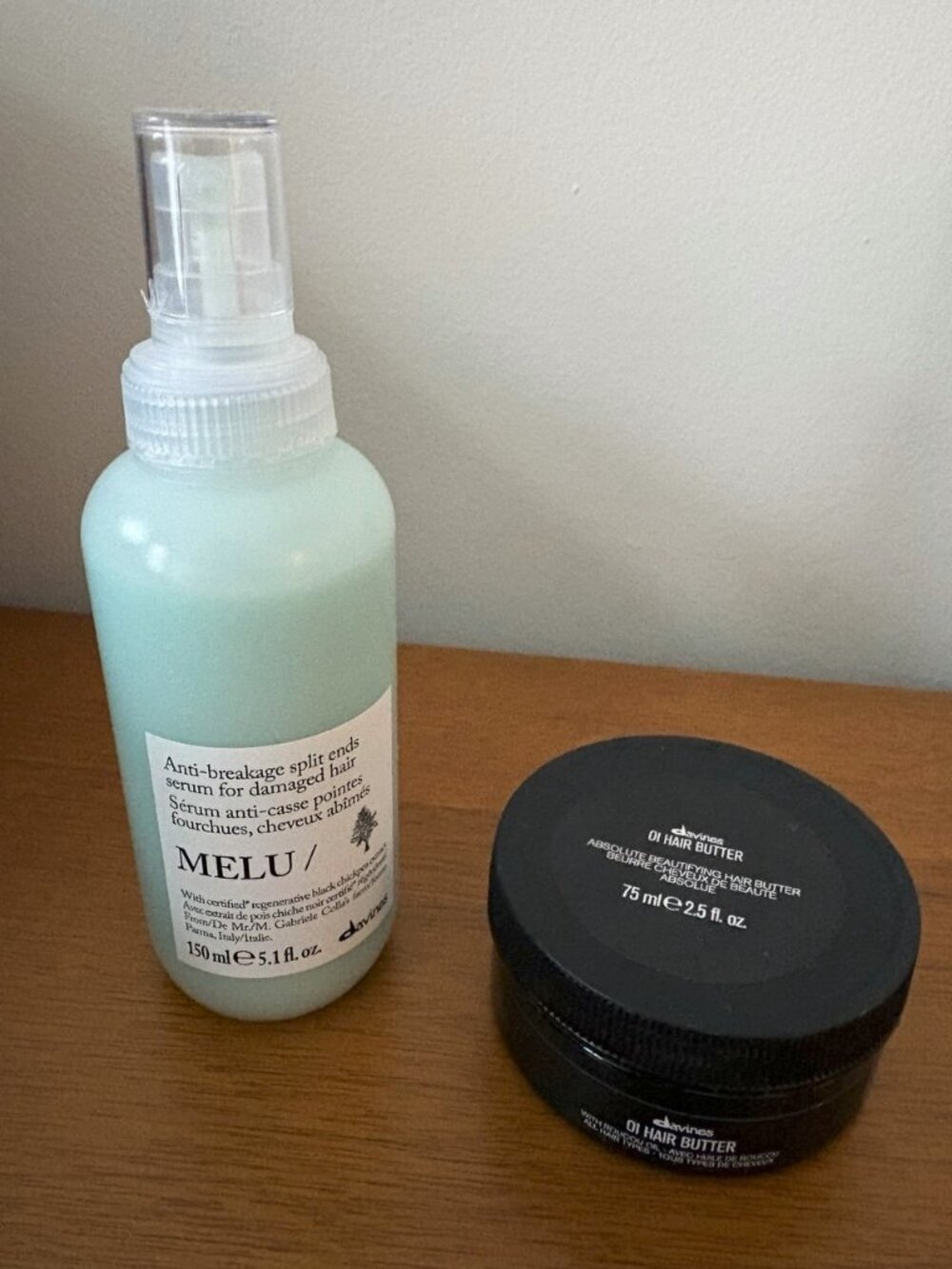 DAVINES Melu serum + Oil hair butter - NEW never used